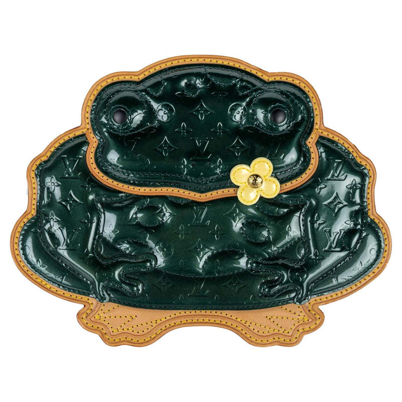 Louis Vuitton Vernis Conte de Fees Frog Pochette Bag, 2002 – Basha Gold